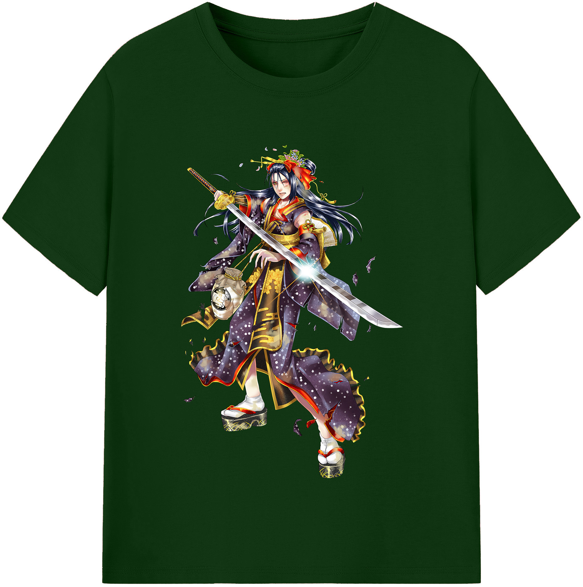 （画像用） 刀剣乱舞 Touken Ranbu 綿100％半袖Tシャツ（フロントプリント）
